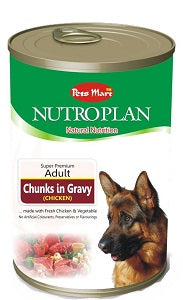 Nutroplan Adult Meat Chunks in Gravy Chicken 400 g