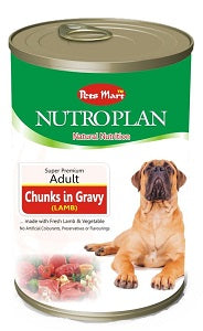 Nutroplan Adult Meat Chunks in Gravy Lamb 400 g