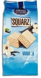 Signature Snacks Squarz Wafers Vanilla 100 g