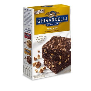 Ghirardelli Walnut Chocolate Brown Mix 482 g