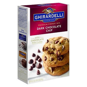 Ghirardelli Dark Chocolate Chip Cookie Mix 474 g