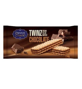 Signature Snacks Twinz Wafers Chocolate 40 g