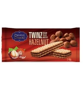 Signature Snacks Twinz Wafers Hazelnut 40 g