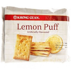 Khong Guan Lemon Puff Biscuits 200 g