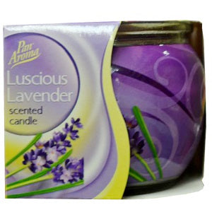 Pan Aroma Luscious Lavender Scented Candle