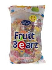 Oshon Fruit Bearz Assorted Fruit Flavoured Candies 500 g