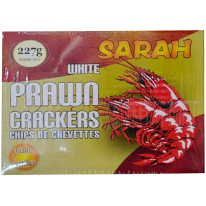 Sarah Prawn Crackers White 227 g