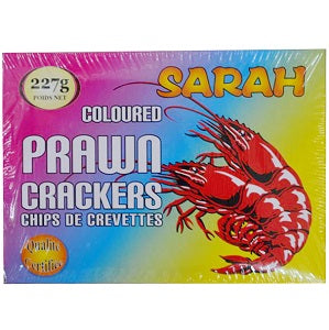Sarah Prawn Crackers Coloured 227 g