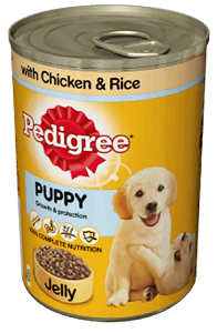 Pedigree Puppy Rice & Chicken 400 g x24