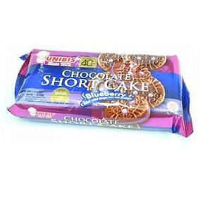 Unibis Chocolate Short Cake Blueberry 225 g