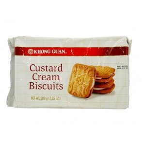 Khong Guan Custard Cream Biscuits 200 g