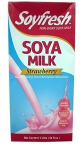 Soyfresh Soya Milk Strawberry 1 L