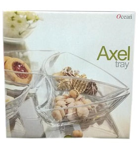 Ocean Glassware Axel Tray 17.6 cm x4