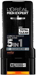 L'Oreal Men Expert Shower Gel Total Clean Carbon 300 ml