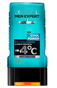 L'Oreal Men Expert Shower Gel Cool Power Icy Caps 300 ml