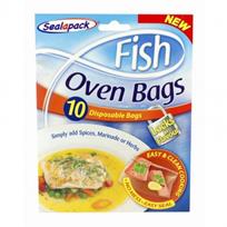 Seal-A-Pack Fish Oven Bags x10