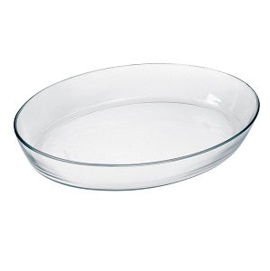 Ôcuisine Oval Roaster Set - 2L & 4L Borosilicate Glass Baking Dishes, Freezer To Oven Safe, Made In France