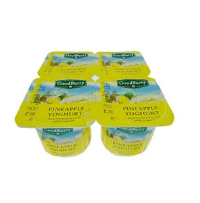 GoodBurry Yoghurt Pineapple 125 g x4