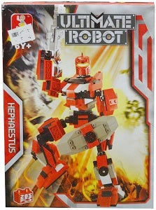 Sluban Transformative Robot Battle Plane
