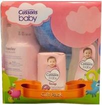 Cussons Baby Gift Pack Soft & Smooth Small (Soap, Sponge, Jelly, Oil, Powder)