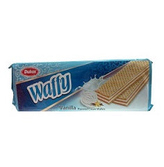 Dukes Waffy Cream Wafers Vanilla 200 g