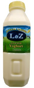 L & Z Fresh Yoghurt Banana 50 cl