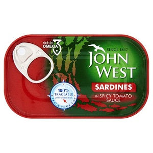 John West Sardines In Spicy Tomato Sauce 120 g