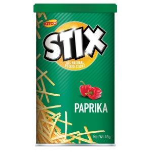 Kitco Stix All Natural Potato Sticks Paprika 45 g