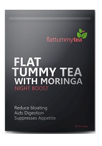 Flat Tummy Tea With Moringa Night Boost 28 Tea Bags