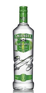 Smirnoff Vodka Green Apple 100 cl x12
