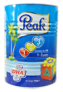 Peak 123 Growing Up Milk 1-3 Years Sachet 380 g x12