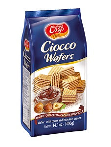 Elledi Ciocco Cocoa & Hazelnut Cream Wafers 400 g