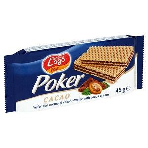 Elledi Poker Cocoa Cream Wafers 45 g