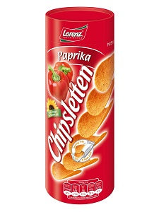 Lorenz Chipsletten Potato Snack Paprika 100 g
