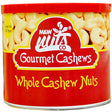 M & W Gourmet Whole Cashew Nuts Roasted With Chili Pepper Tin 250 g