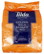 Tilda Golden Sella Parboiled Basmati Rice 5 kg