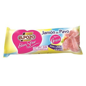 Elpozo Jamon De Pavo Bajo En Grasa 420 g