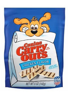 Canine Carry Outs Dog Snacks Chicken Flavour 142 g
