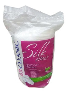 Cleanic Silk Effect Cosmetic Pads x40