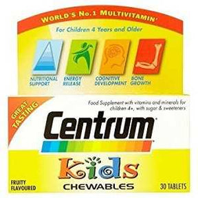 Centrum Kids Chewables 30 Tablets