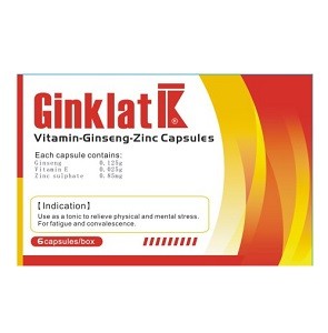 Ginklat Vitamin Ginseng Zinc 10 Capsules