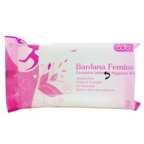 Eden Bardana Femina Wipes x10