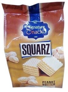 Signature Snacks Squarz Mini Wafers Peanut Cream 250 g