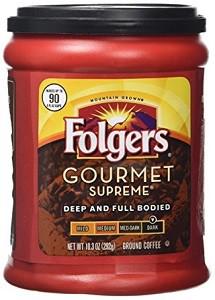 Folgers Gourmet Supreme Ground Coffee Dark 292 g