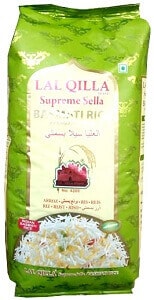 Buy Lal Qilla Basmati Rice Supreme Sella 1 kg in Nigeria | Rice, Pasta ...
