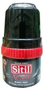 Sitil Special Cream Shoe Polish Black 60 ml