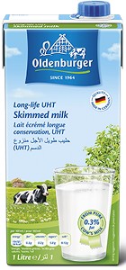 Oldenburger UHT Milk Skimmed 1 L