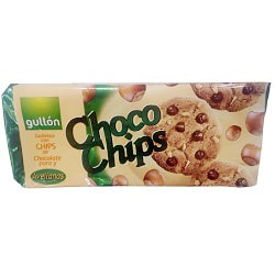 Gullon Chocolate Cookies With Black Chocolate Chips & Hazelnut 125 g