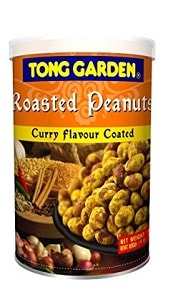 Tong Garden Coated Peanuts Curry Flavour 150 g