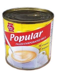 Popular Filled Evaporated Milk Tin 170 g